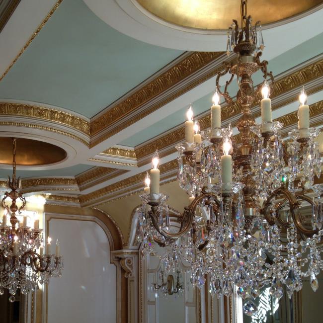 Recessed Gold Leaf