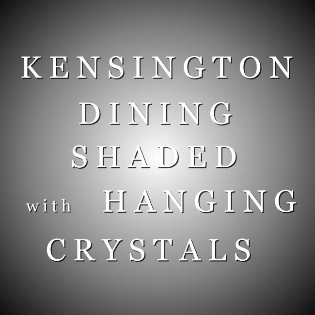 DIN. SHADED wCRYSTAL