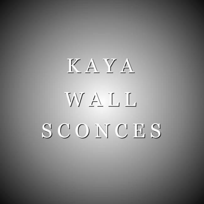 KAYA WALL SCONCES